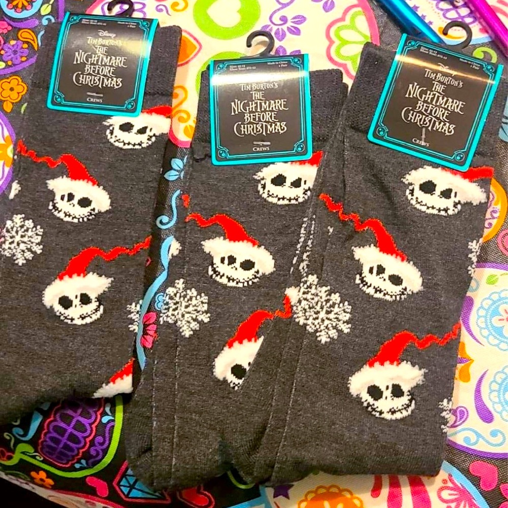 Nightmare before Christmas socks